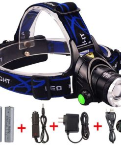 Alternative view of Grde Zoomable 3 Modes Super Bright Led Headlamp With Rechargeable Batteries A..