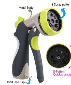 Homdox Garden Hose Nozzle 8 Spray Patterns Adjustable Water Pressure Controll.. 9 57 82c63eec 5b6b 48c3 a353 4c2629249a82