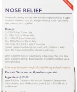 Alternative view of Homeopet Nose Relief 15 Ml
