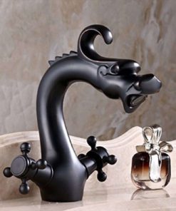 Rozinsanitary Dragon Shape Oil Rubbed Bronze Bathroom Centerest Sink Faucet D.. 14 57 8302342c 8d2b 44fc 8dde b47c9aa75d52