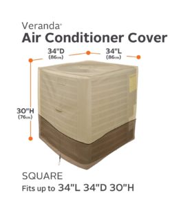Alternative view of Classic Accessories Veranda Air Conditioner Cover Square