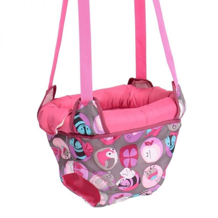 evenflo exersaucer door jumper pink bumbly