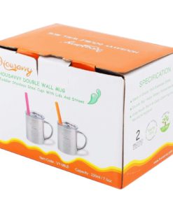 Housavvy Rabbit Stainless Steel Kids Cups With Lids And Straws 2 Pack (7.5 Oz) 34 57 84246bcf ee99 456f a9a7 49a6d9b3c309 1