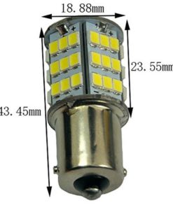 Cutequeen 10Pcs Xenon White 1156 S25 Ba15S 1080 Lumens 2835 54Smd 54-Smd Led .. 6 57 8495816f d29b 4287 93f7 b901a7e99e56