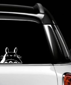 Totoro Head Car Window Decal