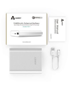 Aukey 10000Mah Portable Charger With Qualcomm Quick Charge 2.0 & Aluminum Cas.. 17 57 8513a469 0bbc 4e61 8268 75d2039235ba
