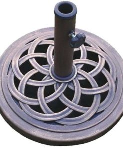 Dc America Ubp18181-Br 18-Inch Cast Stone Umbrella Base Made From Rust Free C..