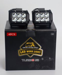 Alternative view of Turbo Sii 4Pcs 18W Led Work Light 4 Inches Spot Beam Off Raod Cree For 4Wd Bo..