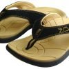 Neat Feat Men's Zori Sport Orthotic Slip-On Sandals Flip Flop Black/Tan 19 57 85463ad5 8bf1 40ec 9c1b a82821507be1