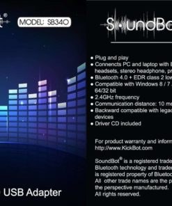 Soundbot Sb340 Universal Plug And Play Bluetooth 4.0 Usb Adapter 8 57 858638da ea1a 4c09 9263 9a48a5e92921