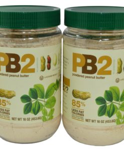 Bell Plantation Pb2 Powdered Peanut Butter 1 Lb Jar (2-Pack) 2-Pack