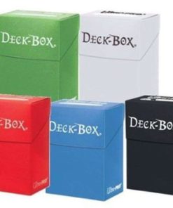 Ultra Pro Magic/Pokemon/Yugioh Cards Deck Boxes Set Of 5 (Red Blue Green Blac..