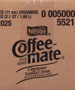 Nestle Coffee-Mate Coffee Creamer Cinnamon Vanilla Crme 0.375Oz Liquid Creame.. 11 57 86c4f501 19aa 42ce 9d3b 6f55ac051575