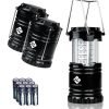 Etekcity 3 Pack Portable Outdoor Led Camping Lantern With 9 Aa Batteries (Bla.. 2 57 8715867e f74d 4d68 ab24 a580750f3788