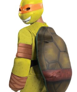 Alternative view of Teenage Mutant Ninja Turtles Deluxe Michelangelo Costume Medium One Color