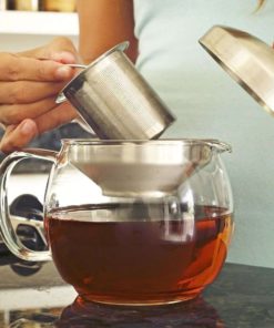 Willow & Everett Teapot Kettle With Warmer - Tea Pot And Tea Strainer Set - T.. 10 57 87f22087 b913 4668 9cd3 766ebce4a041