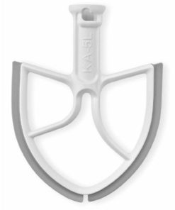 New Metro Design Beater Blade For 5-Quart Kitchenaid Bowl Lift Mixers White