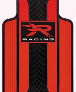 Red R Racing Universal-Fit Molded Front Floor Mats - Set Of 2