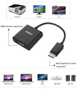 Aukey Dp (Displayport) To Hdmi Adapter 1080P For Hdtv Macbook Chromebook Pixe.. 11 57 88a50fe2 b9e7 46fb a367 0dbf255a6669