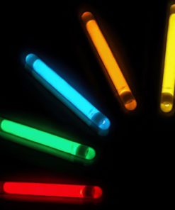 Giftexpress 100 Pcs 1.5 Inch Glow Sticks / Fishing Floats - Assorted Color