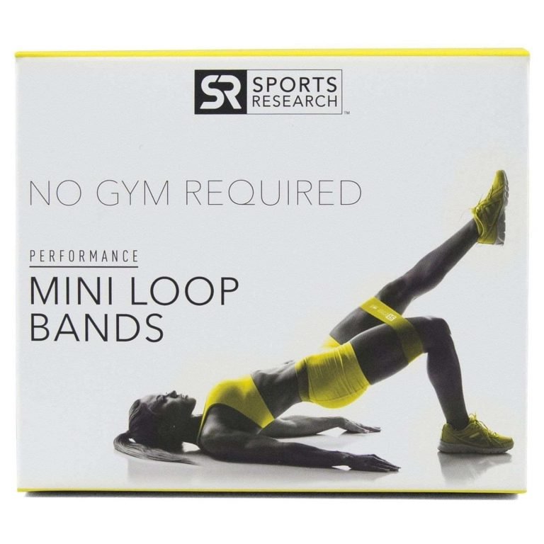 Sweet Sweat Mini-Loop Bands With 4 Levels Of Resistance - Includes Carrying B..