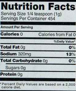 Johnny's Seasoning Salt 16 Ounce (Pack Of 12) 9 57 8946c41e 8cd0 4e7a 8074 9c705e0a8906