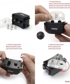 Fiddo Electric Dog Collar 330 Yards Remote Dog Training E-Collar With Beep/Vi.. 15 57 8974b8fb 8313 480b 8e33 c923d1afa435