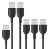 Micro Usb Cable Ravpower 6-Pack [1Ft 3*3Ft 2*6Ft] Kevlar Fiber & 12000+ Bend ..