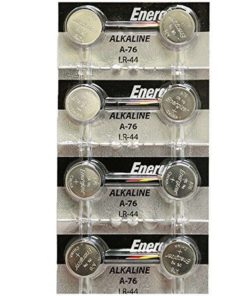 [ Strip Of 8 ] Energizer A76/Lr44 (A76Bp) Sr44 L1154 1.5V Alkaline Batteries