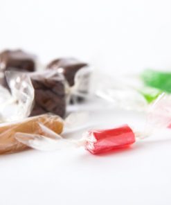 Clear Caramel Candy And Chocolate Wrappers - Natural Cellophane - 1000 Square..