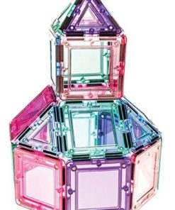 Alternative view of Magworld Toys Pastel Magnetic Construction Set (42 Piece)