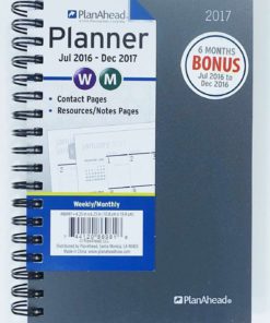 Planahead Small 18 Month Planner July 2016 - December 2017 Assorted Colors (8.. 10 57 8a4545c8 1bb2 4b42 bc02 2213a249eb3c