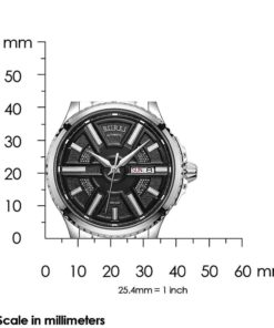 Burei Men's Automatic Wrist Watches With Black Dial Metal Band 10 57 8ad38aaa 23ff 4716 8a0d 78c0afb6040a