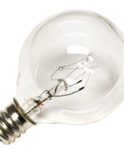 Deneve G40 Clear Glass Globe Bulbs With Candelabra Screw Base Pack Of 25 5 57 8adf4e30 f6c1 4a3b 8f04 4b43b54b6673