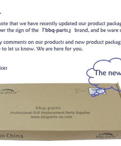 Alternative view of Hongso Ppb611 (3-Pack) Porcelain Steel Heat Plate Replacement For Bbq Grillwa..