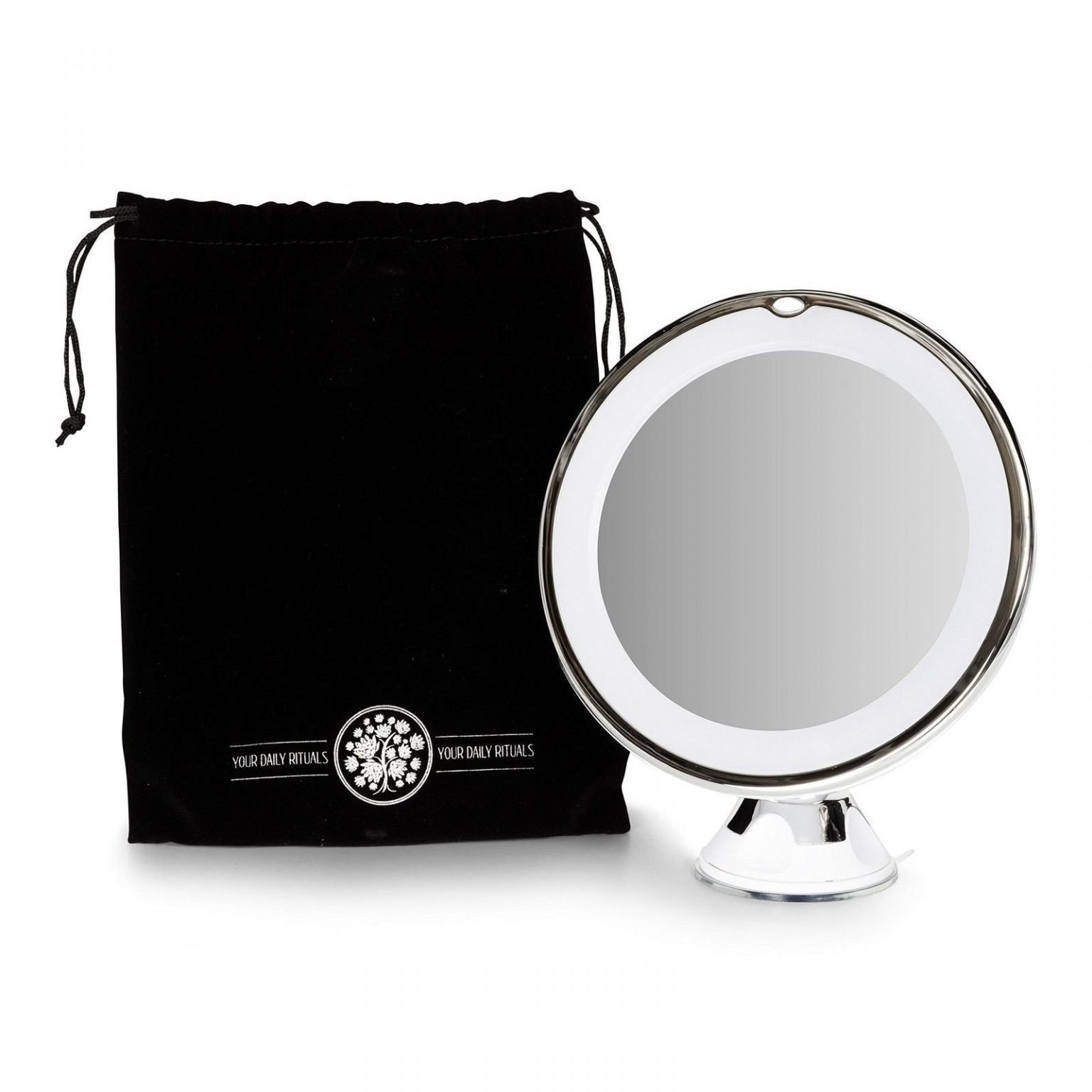 Best 10X Magnifying Makeup Mirror With Led Light 360 Degree Swivel