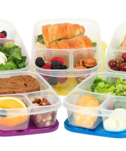 Bento Lunch Box Food Storage Containers For Kids And Adults 5 Containers 3-Co.. 15 57 8c45a65a 09b7 4059 880c fdf8b5f12484