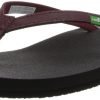 Sanuk Women's Yoga Joy Flip-Flop Black 5 B(M) Us 2 57 8cb81474 4d98 4fbe 8bf2 e6b94622b08b