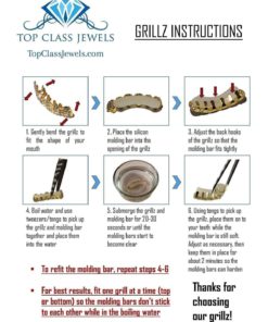 24K Gold Plated Grillz For Mouth Top Bottom Hip Hop Teeth 8 57 8dff14f0 23d1 4af0 b052 e6089dde104b