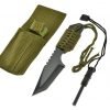 Se Khk6320 Outdoor Tanto Knife With Fire Starter
