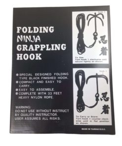 Fury Martial Arts Folding Grappling Hook With Black Cord Midnight Black 3 57 8e58598a 8c50 4b36 abd2 4089deb37d5d