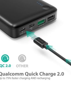 Alternative view of [Qualcomm Quick Charge 2.0 + Usb-C Port] Ravpower 20100Mah Portable Charger (..