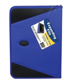 Alternative view of C-Line Expanding File With Zipper Closure Letter Size 300-Sheet Capacity 1 Fi..