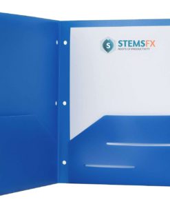 Heavy Duty Plastic 2 Pocket Folder Hole Punched - Assorted Colors Pack Of 6 27 57 900b79ca d7b5 4ba7 a02c de3e9d5c7299 1