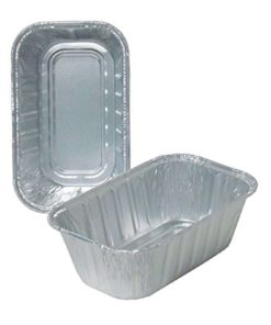 Durable Packaging 5000-30 Disposable Aluminum Loaf Pan 1 Lb (Pack Of 500)
