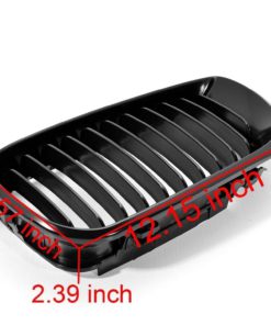 Astra Depot Matte Black Euro Front Upper Kidney Grille For 2002 2003 2004 200.. 26 57 908b5beb e9ec 4f54 b0d9 e2a3dd79f2c0 1