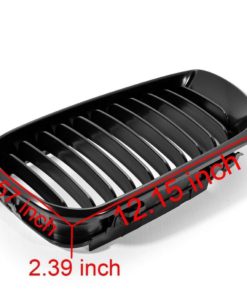 Astra Depot Matte Black Euro Front Upper Kidney Grille For 2002 2003 2004 200.. 18 57 908b5beb e9ec 4f54 b0d9 e2a3dd79f2c0