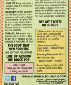 Alternative view of The Original Soupman Lobster Bisque 17Oz Carton (Pack Of 6)