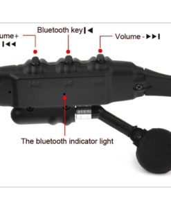 Alternative view of Elinka Wireless Music Bluetooth Sunglasses Headset Headphone For Iphone 5S 6 ..