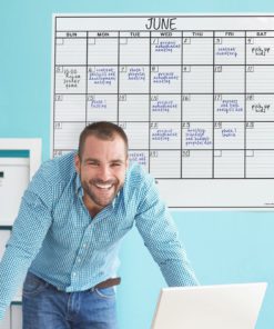 Officethink Laminated Jumbo Calendar Huge 36-Inch By 48-Inch Size Extra Large.. 9 57 9112844d cee4 471a a098 eaf8051e23ef